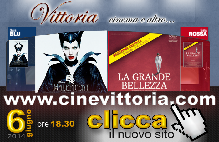 Presentazione Nuovo SITO WEB  -  www.cinevittoria.com