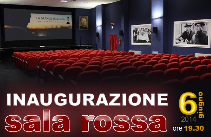 Inaugurazione NUOVA SALA Cinema Vittoria - "Sala Rossa"